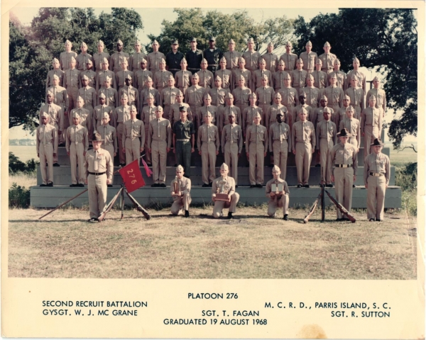 1968,MCRD Parris Island,Platoon 276