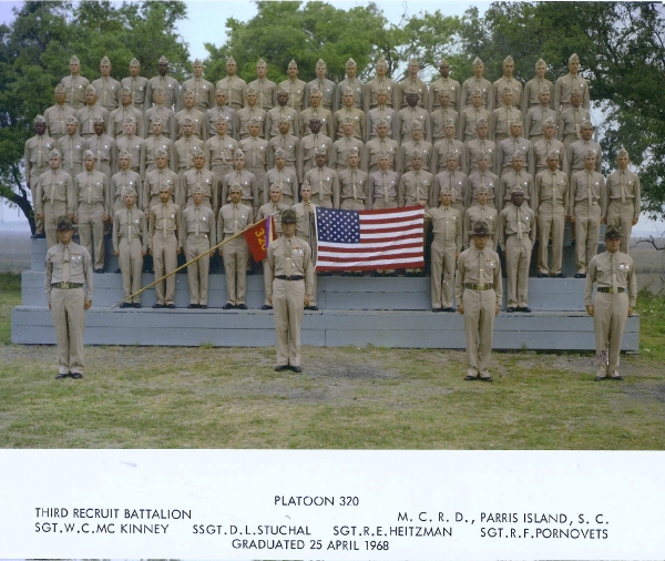 1968,MCRD Parris Island,Platoon 320