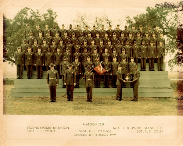 1969,MCRD Parris Island,Platoon 2059