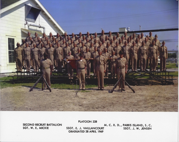 1969,MCRD Parris Island,Platoon 228