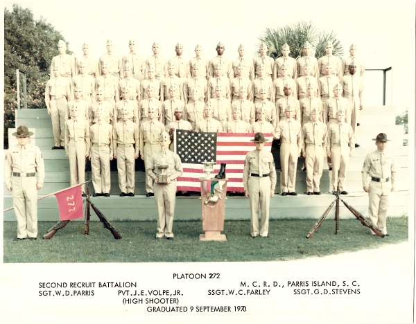 1970,MCRD Parris Island,Platoon 272
