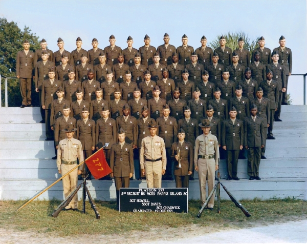 1971,MCRD Parris Island,Platoon 277