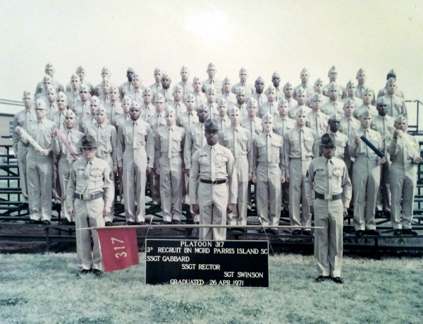 1971,MCRD Parris Island,Platoon 317