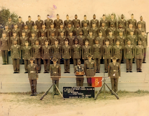 1972,MCRD Parris Island,Platoon 1005