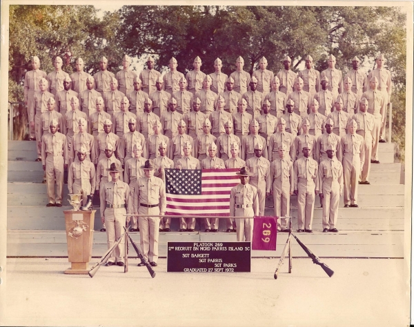 1972,MCRD Parris Island,Platoon 269