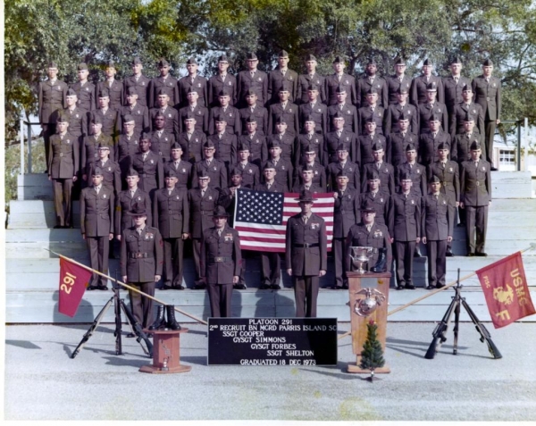 1973,MCRD Parris Island,Platoon 291