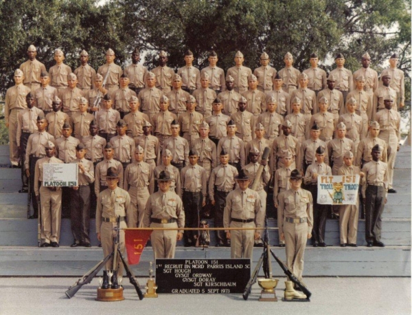 1973,MCRD Parris Island,Platoon 151
