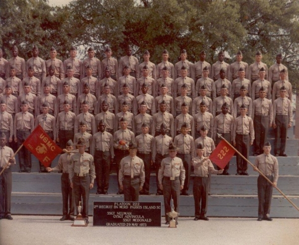 1973,MCRD Parris Island,Platoon 222