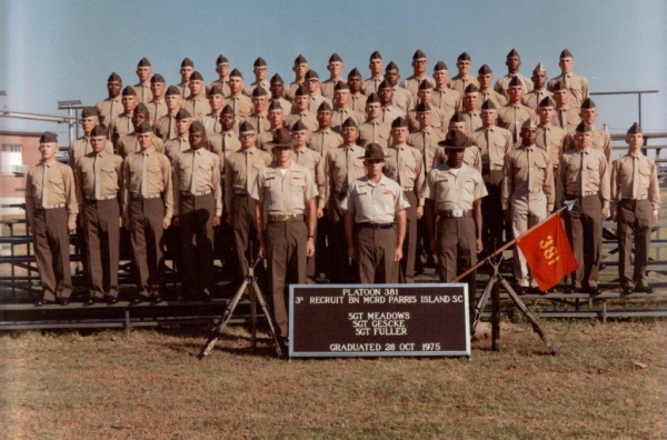 1975,MCRD Parris Island,Platoon 381