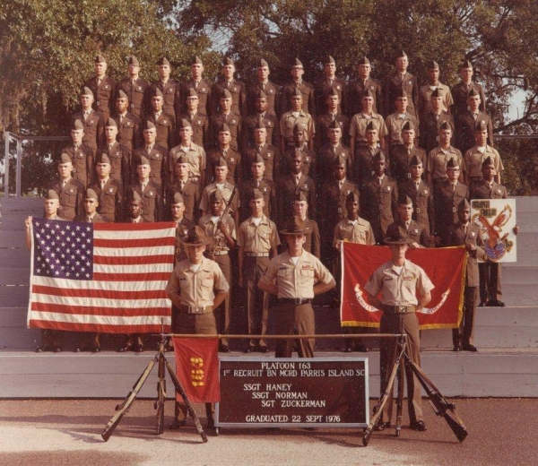 1976,MCRD Parris Island,Platoon 163