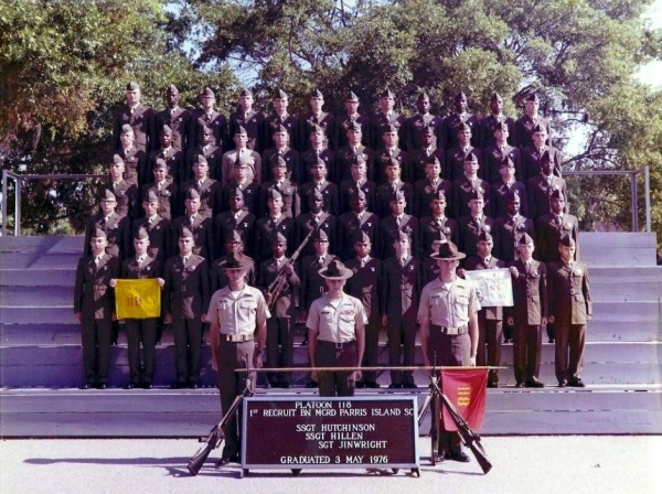 1976,MCRD Parris Island,Platoon 118