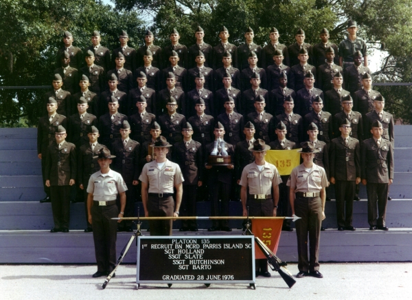 1976,MCRD Parris Island,Platoon 135