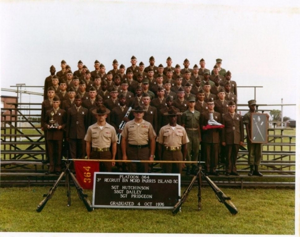 1976,MCRD Parris Island,Platoon 364