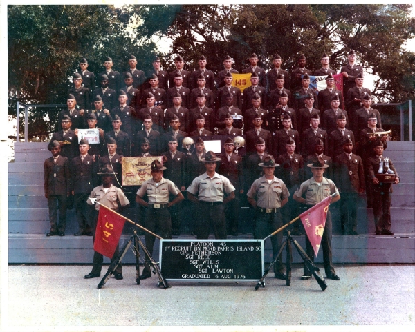 1976,MCRD Parris Island,Platoon 145