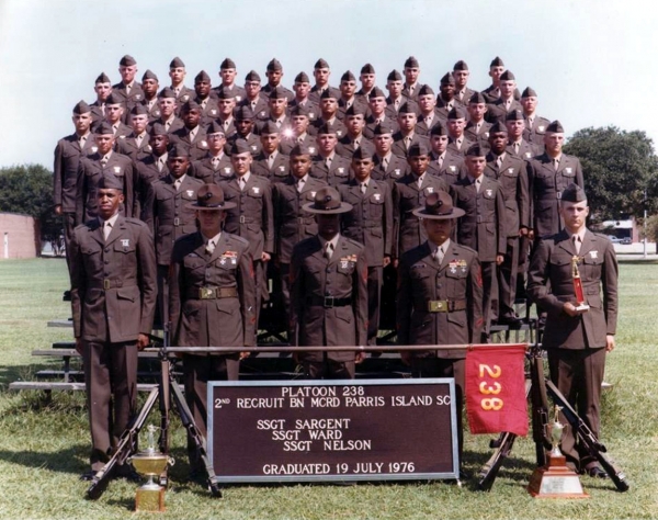 1976,MCRD Parris Island,Platoon 238