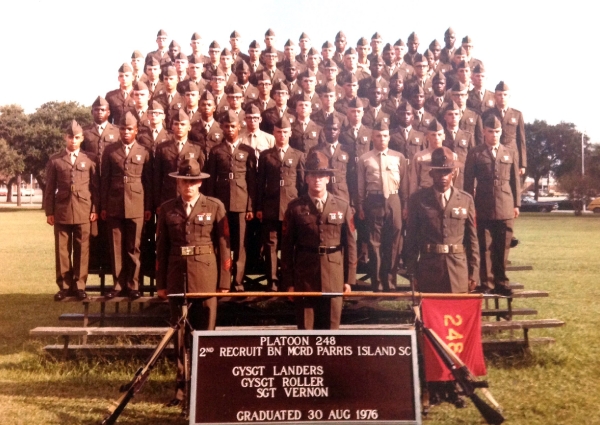 1976,MCRD Parris Island,Platoon 248
