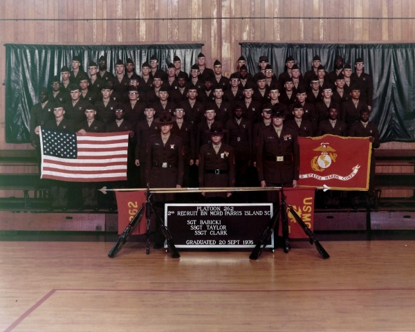 1976,MCRD Parris Island,Platoon 262