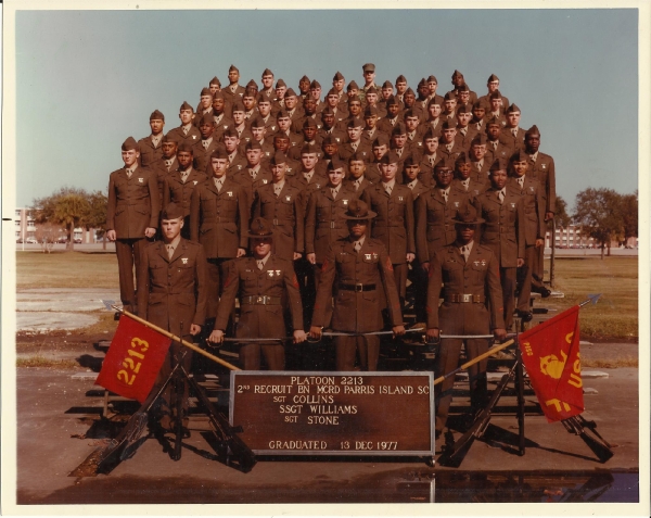 1977, MCRD Parris Island, Platoon 2213