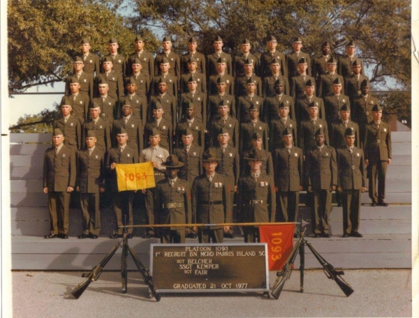 1977,MCRD Parris Island,Platoon 1093