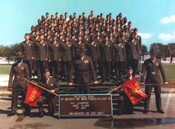 1977,MCRD Parris Island,Platoon 2083