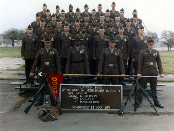 1978,MCRD Parris Island,Platoon 2000