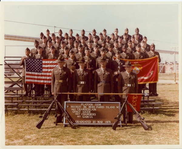 1978,MCRD Parris Island,Platoon 3336