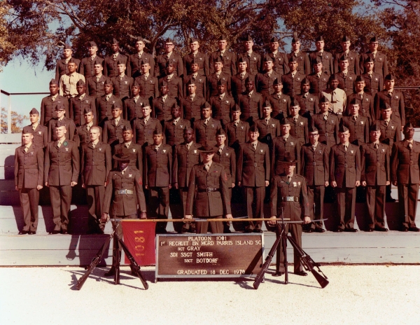 1978,MCRD Parris Island,Platoon 1081