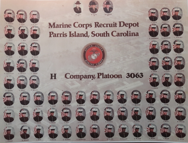 1978,MCRD Parris Island,Platoon 3063