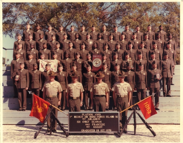 1979,MCRD Parris Island,Platoon 1063