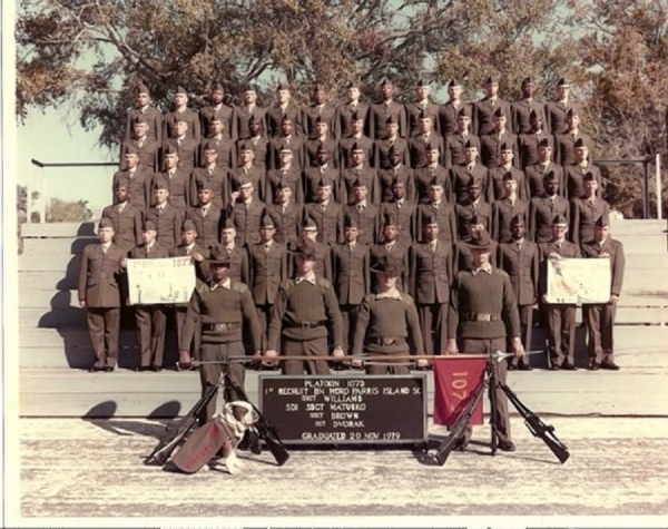 1979,MCRD Parris Island,Platoon 1073