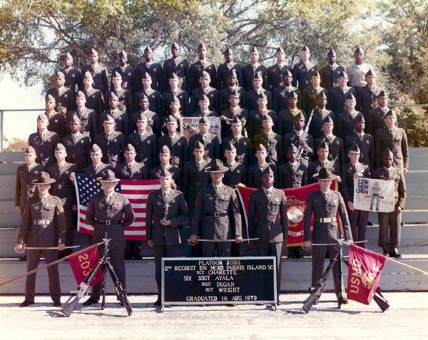1979,MCRD Parris Island,Platoon 2035