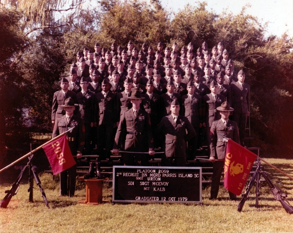 1979,MCRD Parris Island,Platoon 2059