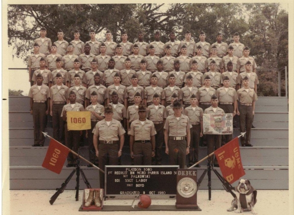1980,MCRD Parris Island,Platoon 1060
