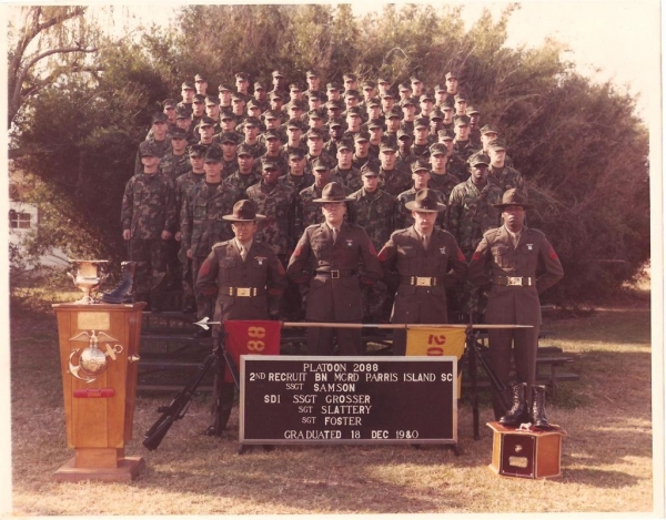 1980,MCRD Parris Island,Platoon 2088