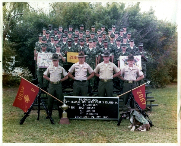 1980,MCRD Parris Island,Platoon 2067