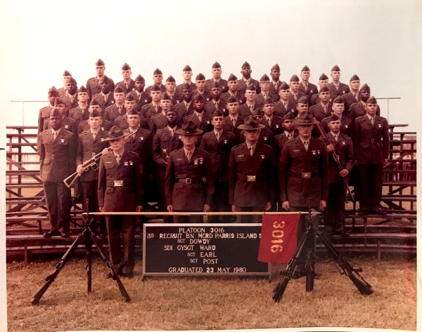 1980,MCRD Parris Island,Platoon 3016