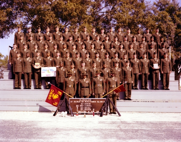 1981,MCRD Parris Island,Platoon 1073