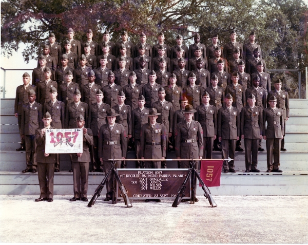 1982, MCRD Parris Island, Platoon 1057