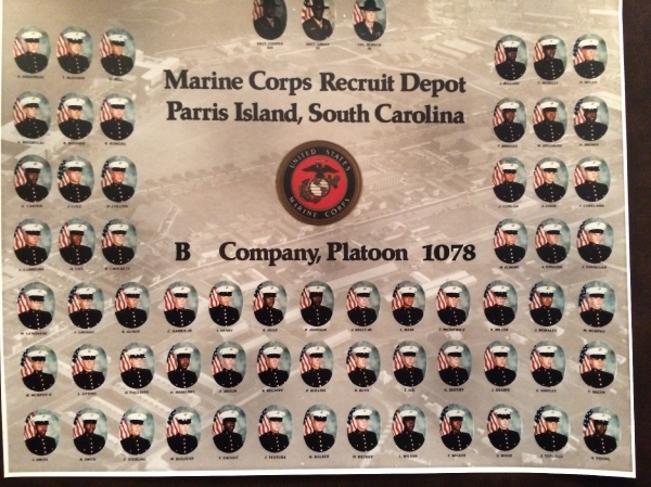 1982,MCRD Parris Island,Platoon 1078