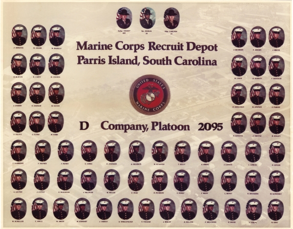 1982,MCRD Parris Island,Platoon 2095