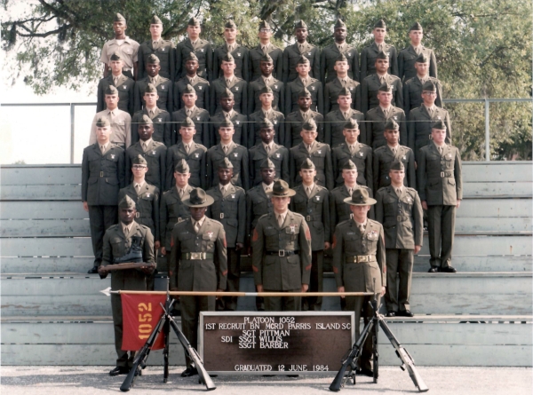 1984, MCRD Parris Island, Platoon 1052