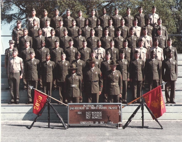 1984,MCRD Parris Island,Platoon 2090