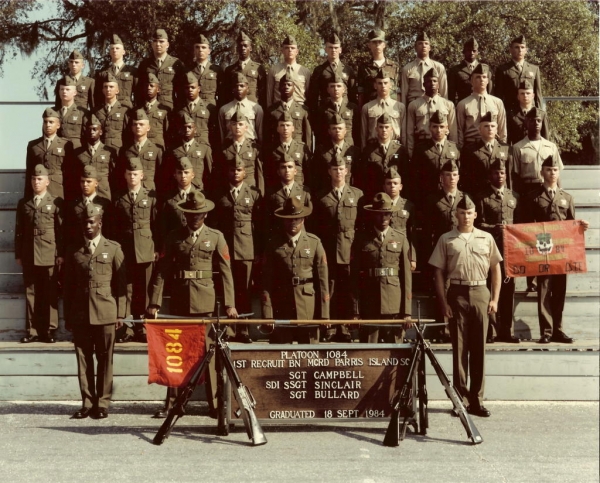 1984,MCRD Parris Island,Platoon 1084