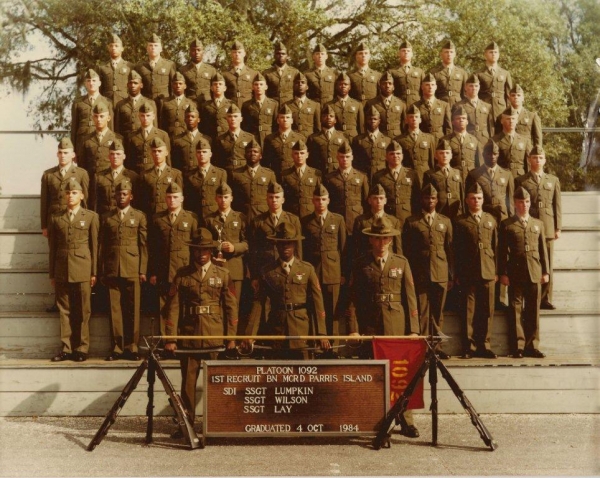 1984,MCRD Parris Island,Platoon 1092
