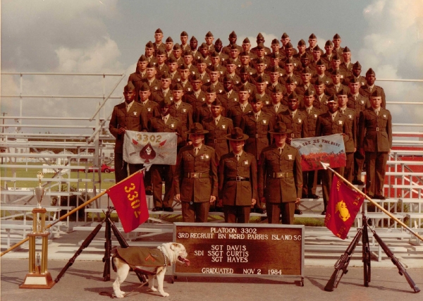 1984,MCRD Parris Island,Platoon 3302