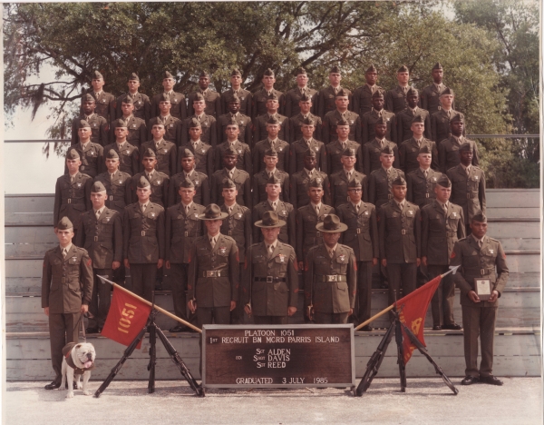 1985,MCRD Parris Island,Platoon 1051