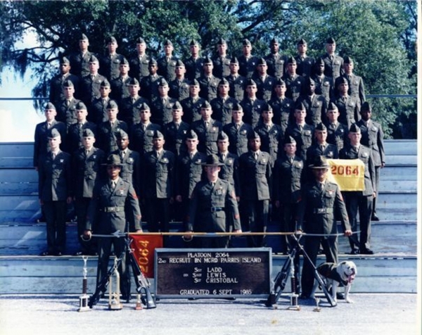1985,MCRD Parris Island,Platoon 2064