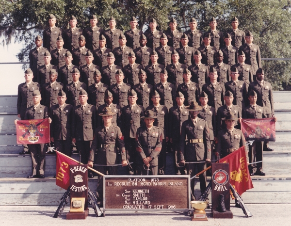 1986,MCRD Parris Island,Platoon 1073