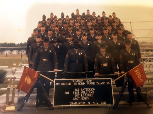 1987,MCRD Parris Island,Platoon 3084