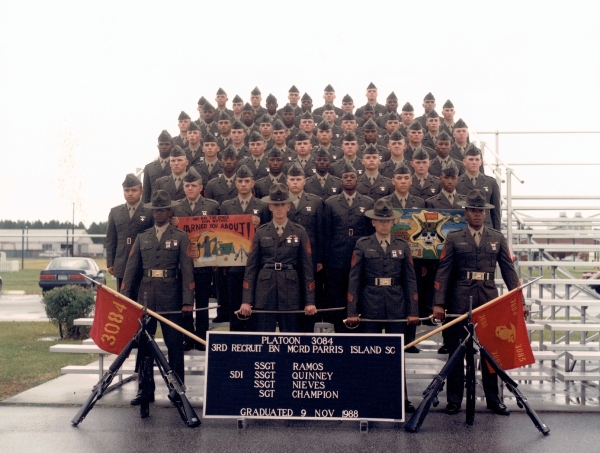 1988,MCRD Parris Island,Platoon 3084